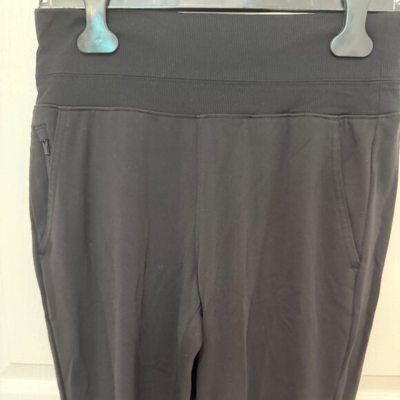 ATHLETA VENICE FLARE PANTS WITH SLIT BLACK S/P - Picture 3 of 9
